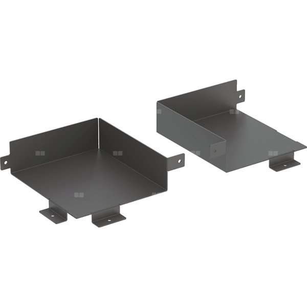 Zestaw pokryw Geberit do otworów na syfon, do szuflady wewnętrznej dolnej szafki pod umywalkę (2 szt.): Szerokość umywalki=90cm