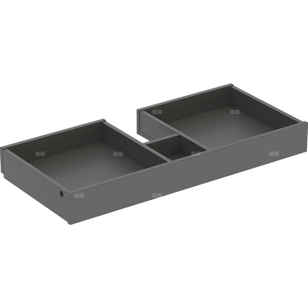 Szuflada wewnętrzna Geberit do dolnej szafki pod umywalkę, krótka: Szerokość umywalki=75cm
