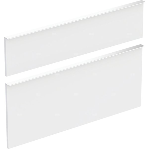 Zestaw frontów szuflad do dolnej szafki pod umywalkę GEBERIT iCon, kol. biały szer.900 mm