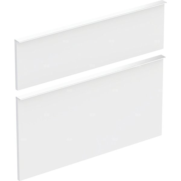 Zestaw frontów szuflad do dolnej szafki pod umywalkę GEBERIT iCon, kol. biały szer.750 mm