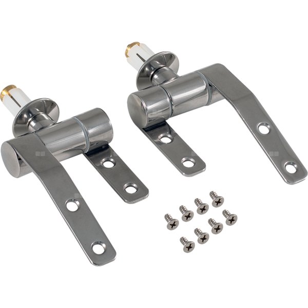 Zestaw zawiasów Geberit do deski sedesowej, wolne opadanie (2 szt.)