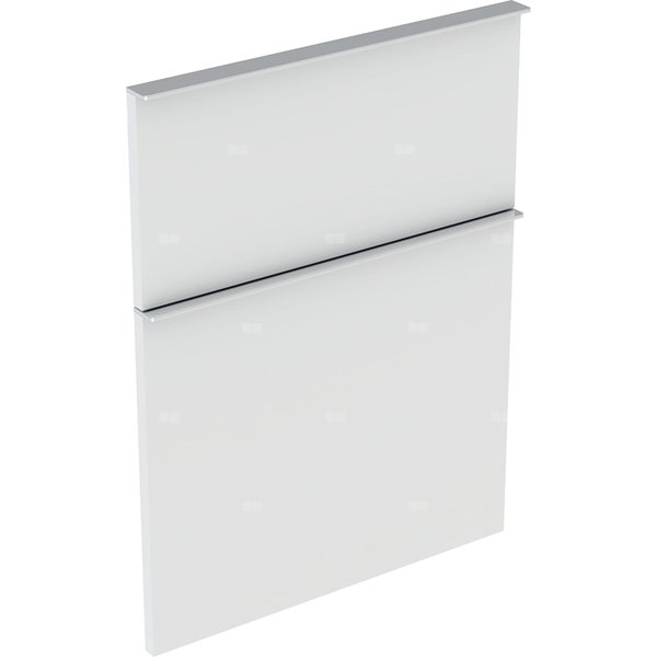 Zestaw frontów szuflad do szafki bocznej GEBERIT iCon, kol. biały matowy szer.450 mm