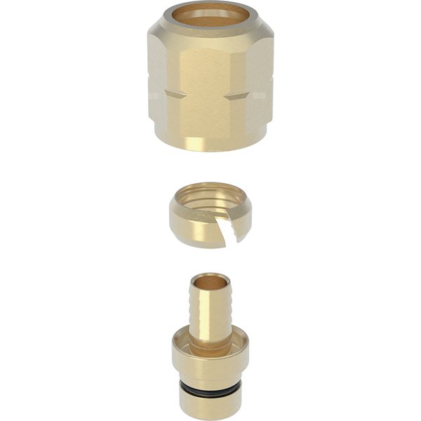 Zestaw przyłączeniowy Geberit do rur PEX: d=15mm, s=2.5mm