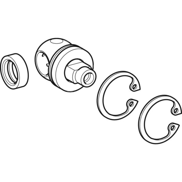 Zestaw głowicy zaworu odcinającego DN10