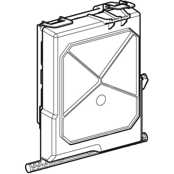 System spłukiwania WC do urządzenia WC z funkcją higieny intymnej Geberit AquaClean Mera Classic ze stojącą miską WC