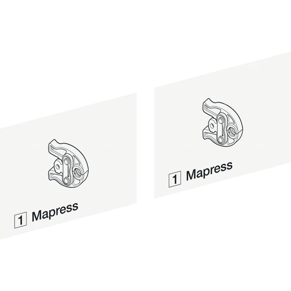 Naklejka identyfikacyjna - szczęka zaciskowa Mapress (1) zest.-2