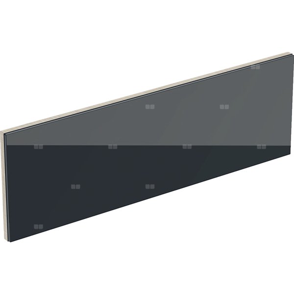 Osłona przednia Geberit do półki ściennej: Czarny