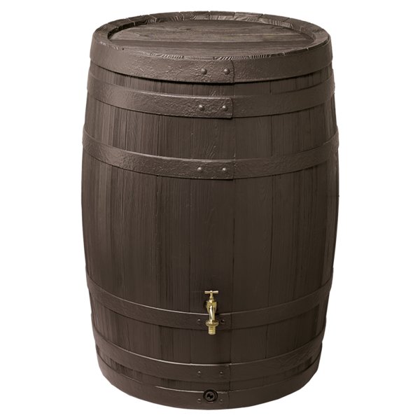 Barrica zbiornik  420 litrów, brązowy
