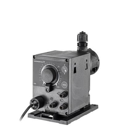 Pompa dozująca GRUNDFOS DDE 15-4 B-PV/E/C-X-31U2U2FG, maksymalna wydajność 15 l/h, pobór mocy silnika 19 W