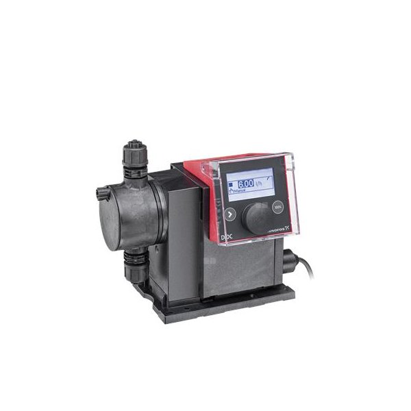 Pompa dozująca GRUNDFOS DDC 15-4 A-PV/T/C-F-31I002FG tworzywo sztuczne wzmocnione włóknem, maksymalna wydajność 15 l/h, pobór mocy silnika 22 W