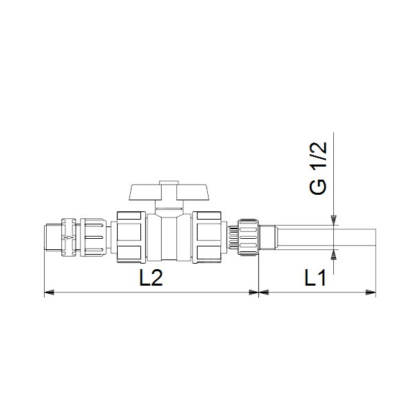 Zawór dozujacy PVC/E/C 4U2-20/100 DN8