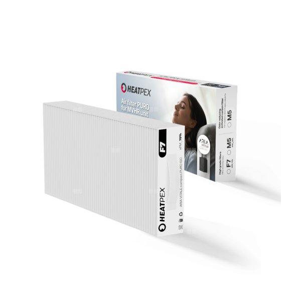 Filtr ARIA VITALE compact PURO ISO ePM1 70% (F7)