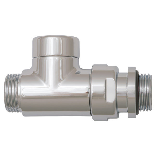 Zawór powrotny C.O. HERZ DE LUXE prosty GZ / GZ 1/2'' x M 22 x 1,5