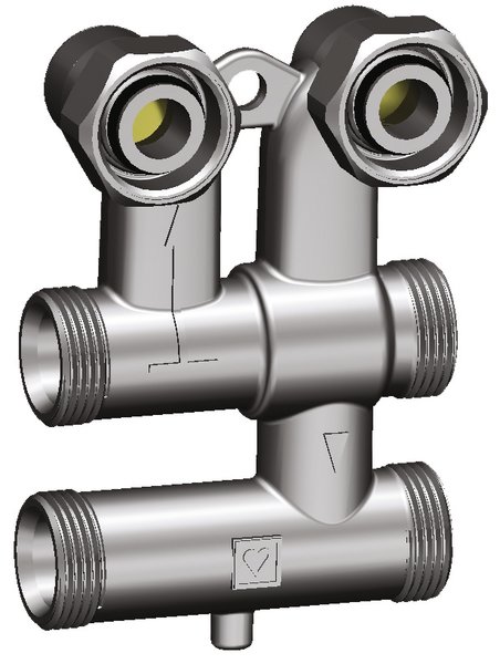 Element do rozdzielacza w systemie listew maskujących Stelrad, G 3/4