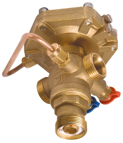 Regulator przepływu HERZ 4001 mosiądz DN 25 Gwint zewnętrzny PN16