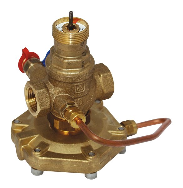 Regulator przepływu HERZ 4206 mosiądz DN 20 Gwint wewnętrzny PN16