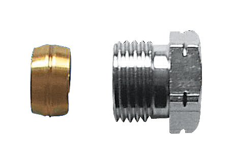 Złącze zaciskowe HERZ, 1/2 x 15 (zacisk)