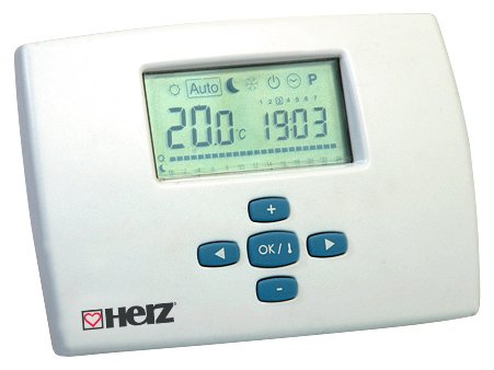 Cyfrowy termostat pomieszczenia 4,5V