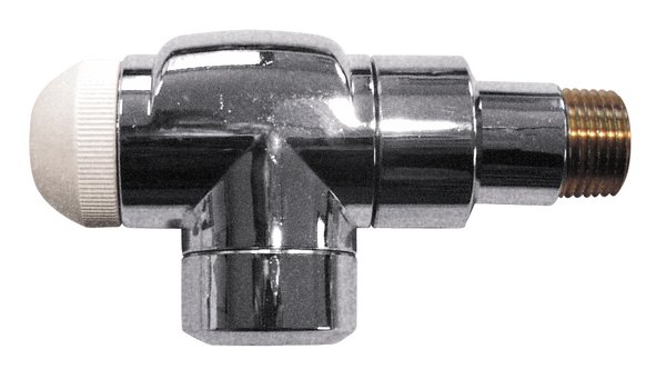 Zawór grzejnikowy termostatyczny HERZ TS-90 DE LUXE kątowy, połączenie 1/2'' (chrom)