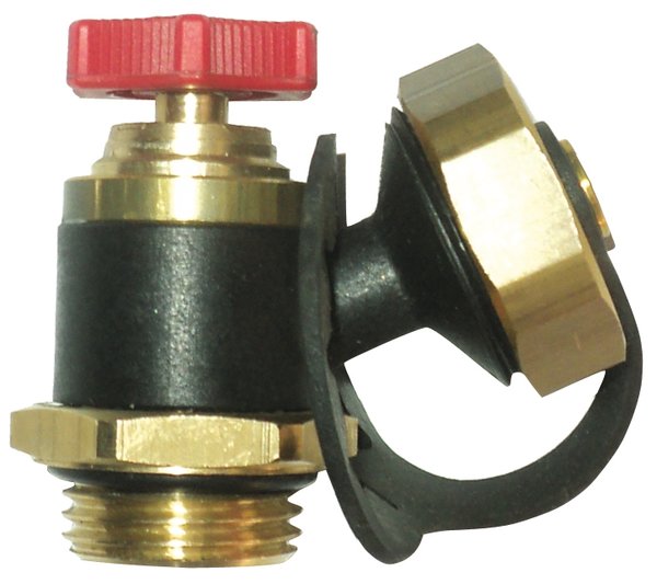 Zawór spustowy HERZ 8535 mosiądz GZ 1/2''