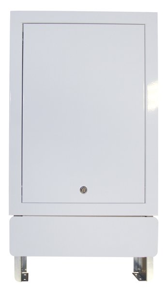 Szafka do rozdzielaczy HERZ, z blachy stalowej, podtynkowa 1050 mm