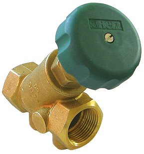 Zawór odcinający HERZ 4126 mosiądz DN 50 GW, max. 80'C, max. 16 bar