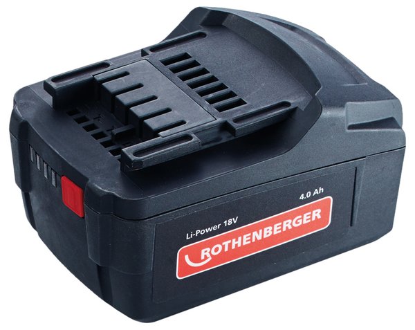 Szczęka zaciskowa (TH), zapasowy akumulator Li-Ion18 V, 4,0 Ah, do zaciskarek ROMAX 4000.
