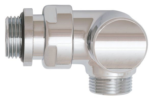 Zawór powrotny C.O. HERZ DE LUXE prosty GZ / GZ 1/2'' x M 22 x 1,5