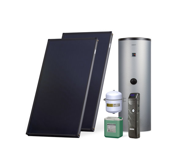 Zestaw solarny Komfort Max HX200-2KS2100.W202