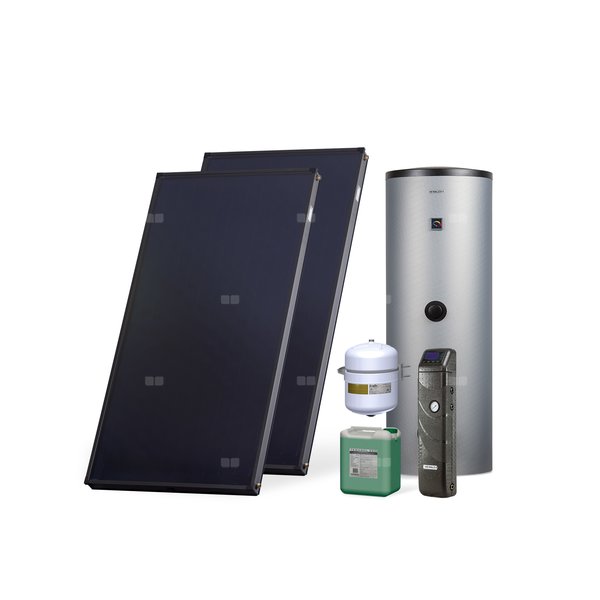Zestaw solarny Komfort Max HX200-2KS2100.W201