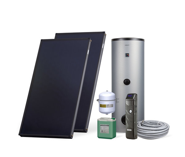Zestaw solarny Komfort Max HX200-2KS2100.W204