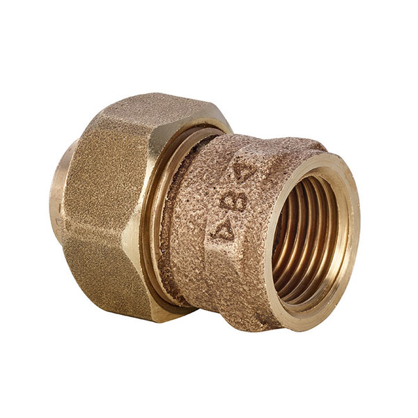 Śrubunek prosty ze stożkiem IBP 4340 R, brąz, 70 mm x 2 1/2'' (ML x GW)
