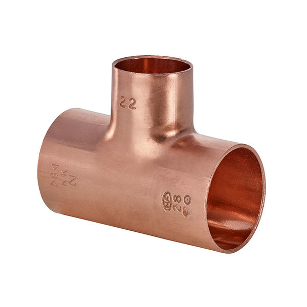 Trójnik IBP 5130 redukcja Cu 64 mm x 35 mm x 64 mm (lut wewnętrzny x lut wewnętrzny x lut wewnętrzny)