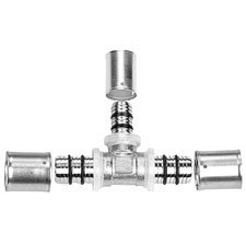Trójnik IBP P7130 redukcja mosiądz niklowany 20 mm x 16 mm x 20 mm (zz x zz x zz)