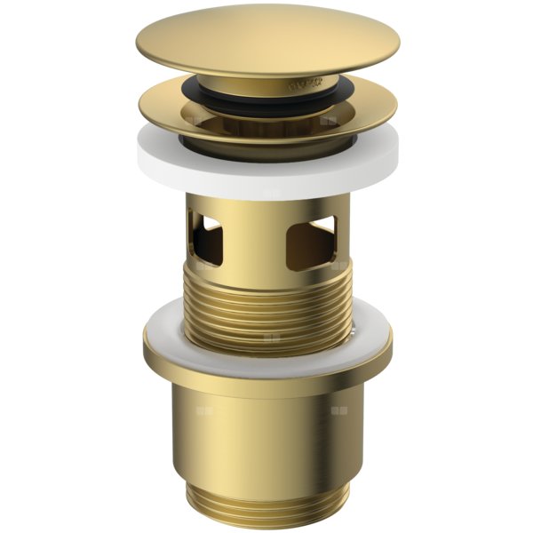 CLICK-CLACK UMYWALKOWY LUX Z OTW. GOLD