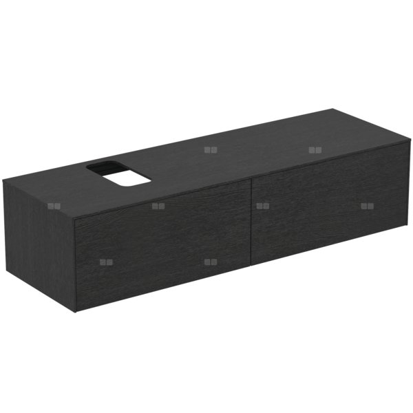 CONCA SZAFKA 160X50X37 2 DR+WTOP SMOK BC