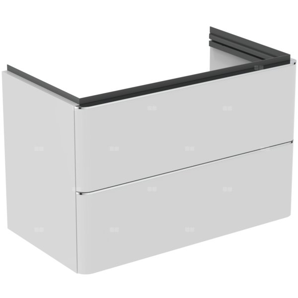 ADAPTO SZAFKA 77X41 2 DRWS GLS WHT