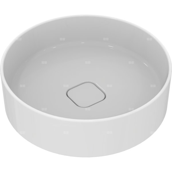 STRADA II Umywalka 45x45 WHT NOFNTH RD