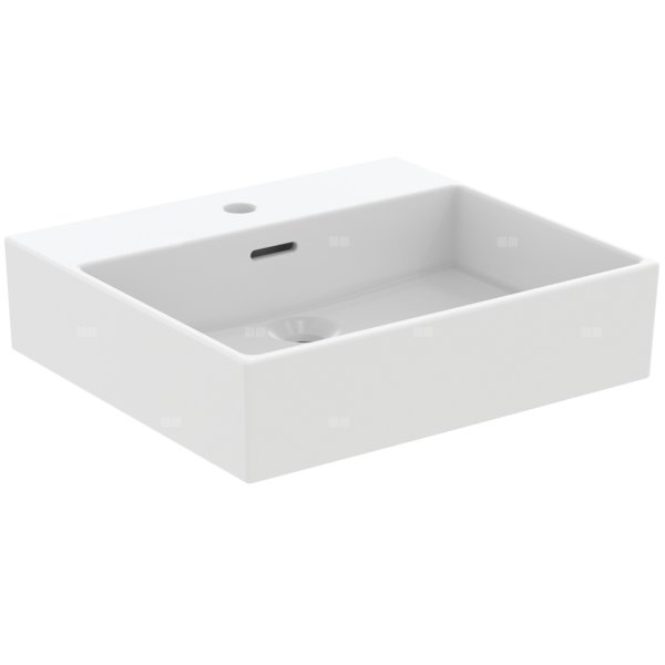 EXTRA Umywalka 50 1TH OF GRND SILK White