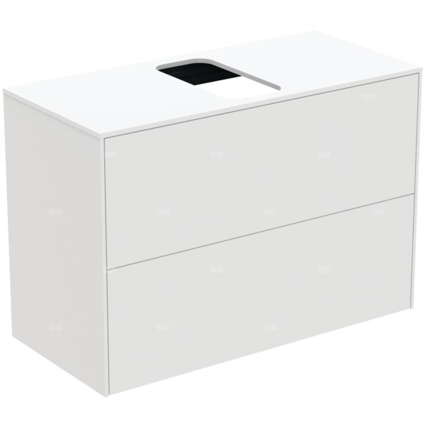 CONCA SZAFKA 80X37X55 2 DR+WTOP WHMT