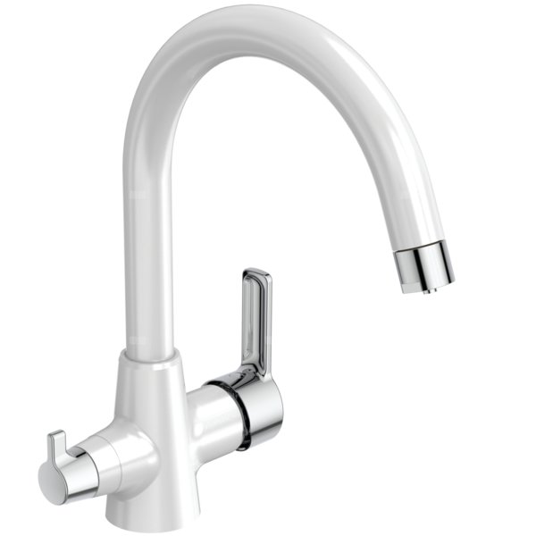 VIDIMAUNO BAT. ZLEW. CHR/WHT VLV/FILTER