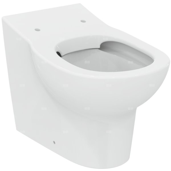 Miska WC stojąca IDEAL STANDARD CONTOUR 21 porcelana szklista biała, odpływ stojące, przylegające do ściany