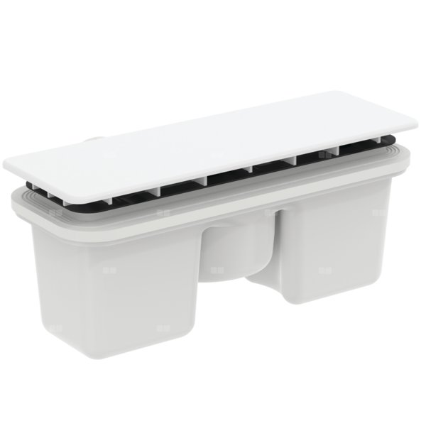 ULTRAFLAT NEW SYFON Z PROS. POKRYWĄ SL W