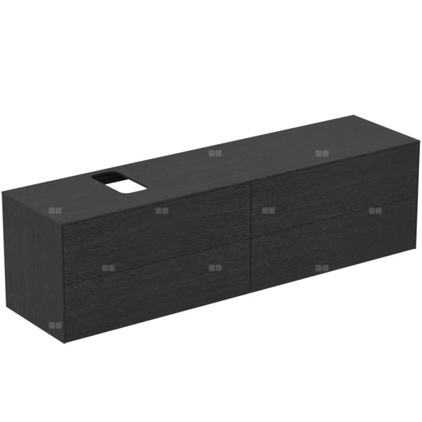 CONCA SZAFKA 200X50X55 4 DR+WTOP SMOK BC