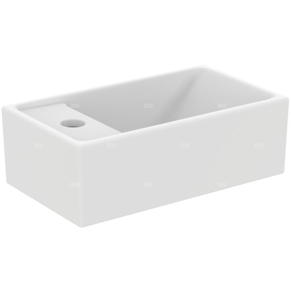 TEMPO/EUROVIT Umywalka 37x21LTH NOF SILKW