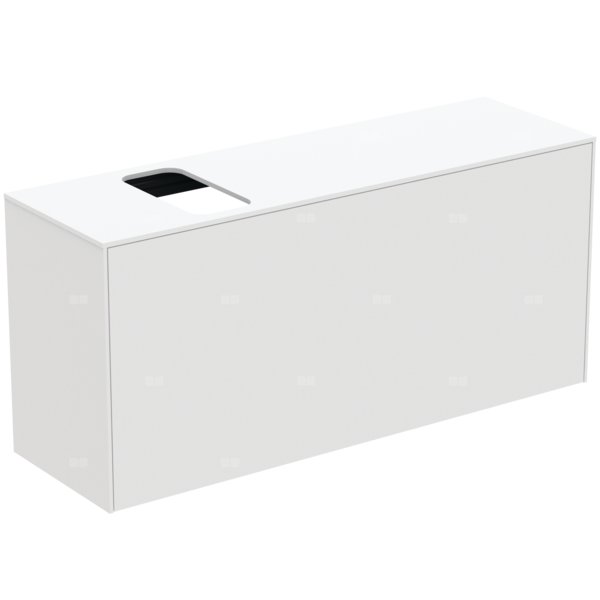 CONCA SZAFKA 120X37X55 1 DR+WTOP WHMT BC