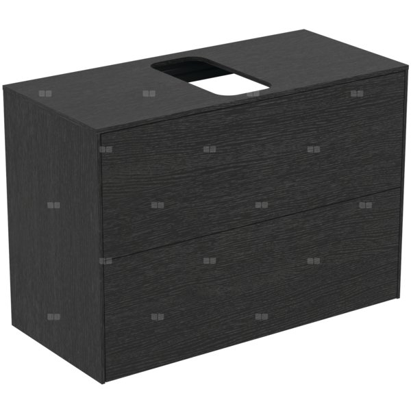 CONCA SZAFKA 80X37X55 2 DR+WTOP SMOK