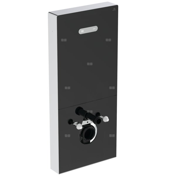 PROSYS NEOX STELAŻ WC ŚCIENNY CZARNY