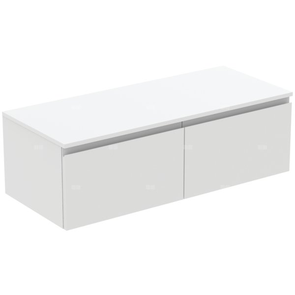 FINESSE SZAFKA UM. 2-SZUF. 120X50CM WHMT