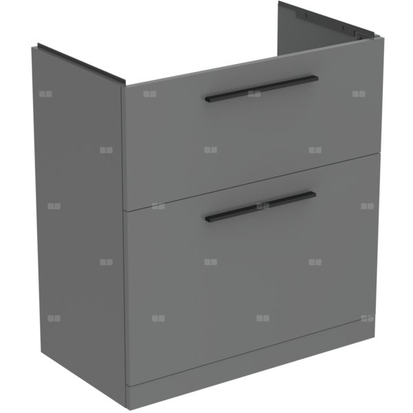 I.LIFE A SZAFKA UNT 2 DRWS 80CM QGRY MTT